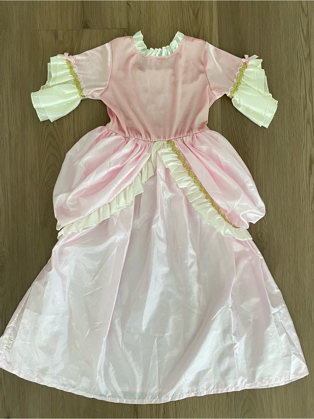 Little Adventures Pink Renaissance Princess Dress up Costume Girl’s Size L(5-7Y)